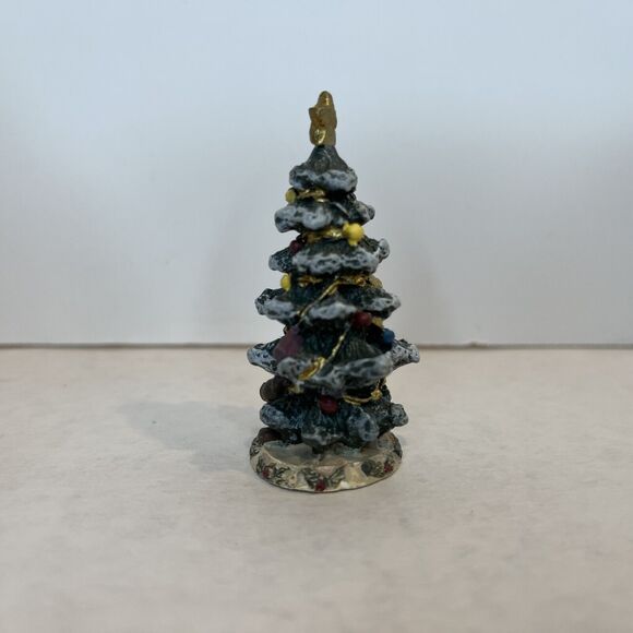 Novelino Pewter Gift Lot of 3 Christmas Church Santa Tree Figure Holiday 2.5" - Picture 9 of 16